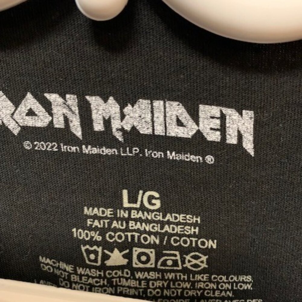 IRON MAIDEN MENS  BAND TEE - Picture 4 of 5